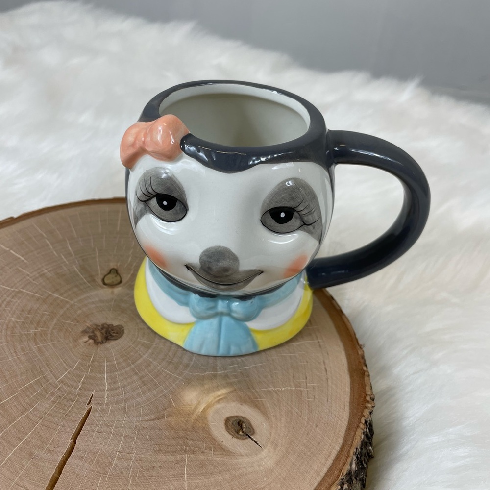 Sloth Coffee Cup Water Bottle NWT - Picture 2 of 11